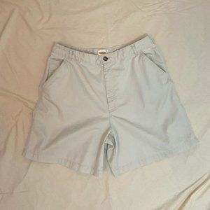 💙 Talbots Khaki Chino Short High Rise Size 16